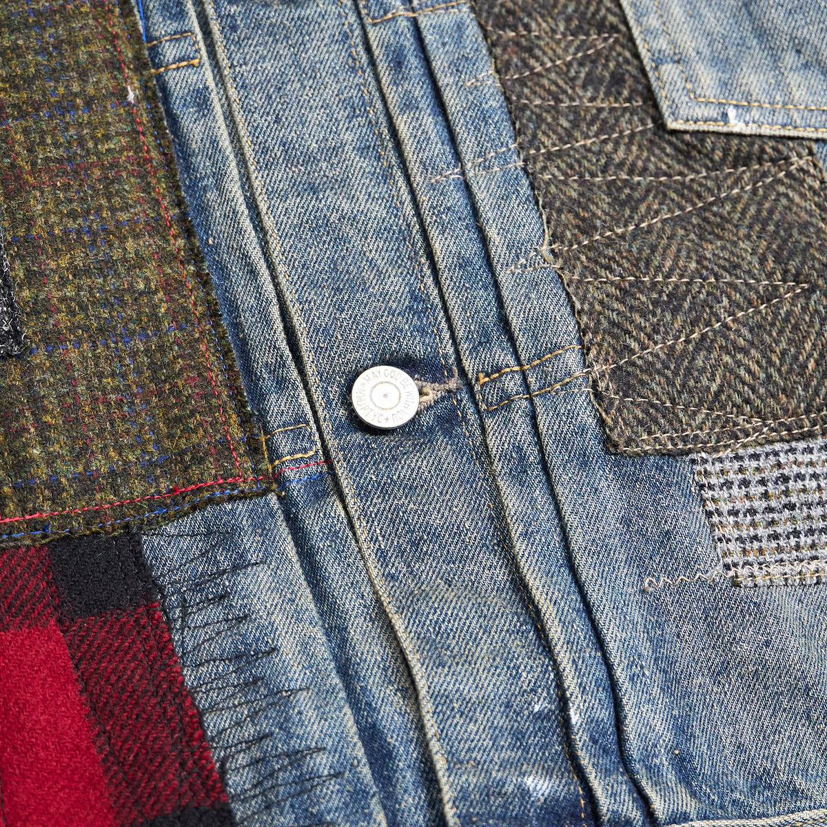 Junya Watanabe MAN eYe x New Manual Type 1 Patchwork Jacket