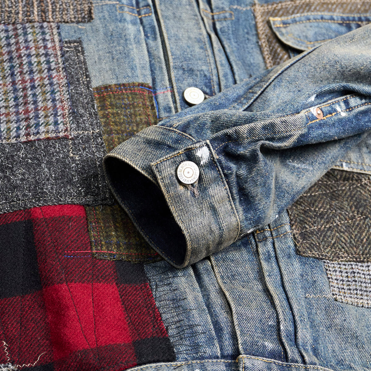 Junya Watanabe MAN eYe x New Manual Type 1 Patchwork Jacket