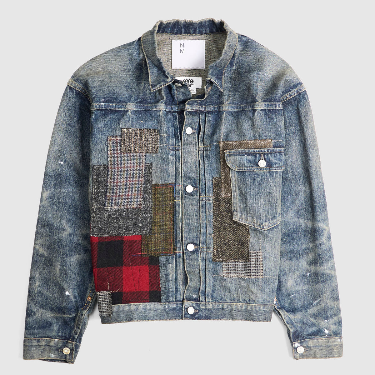 Junya Watanabe MAN eYe x New Manual Type 1 Patchwork Jacket