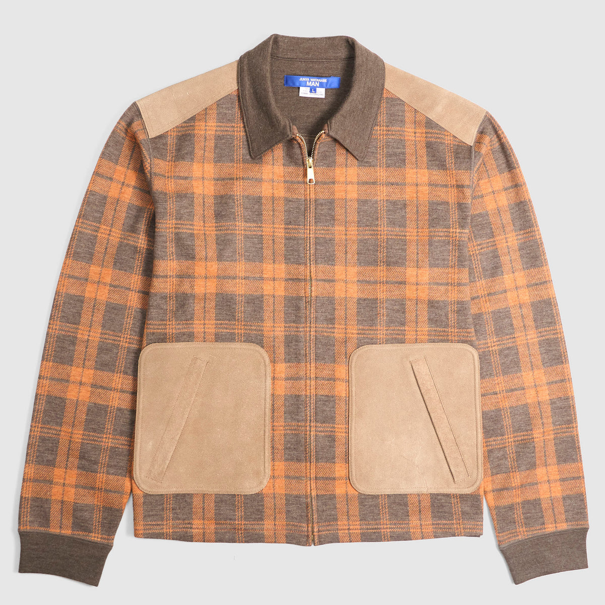 Junya Watanabe MAN Plaid Overshirt Jacket