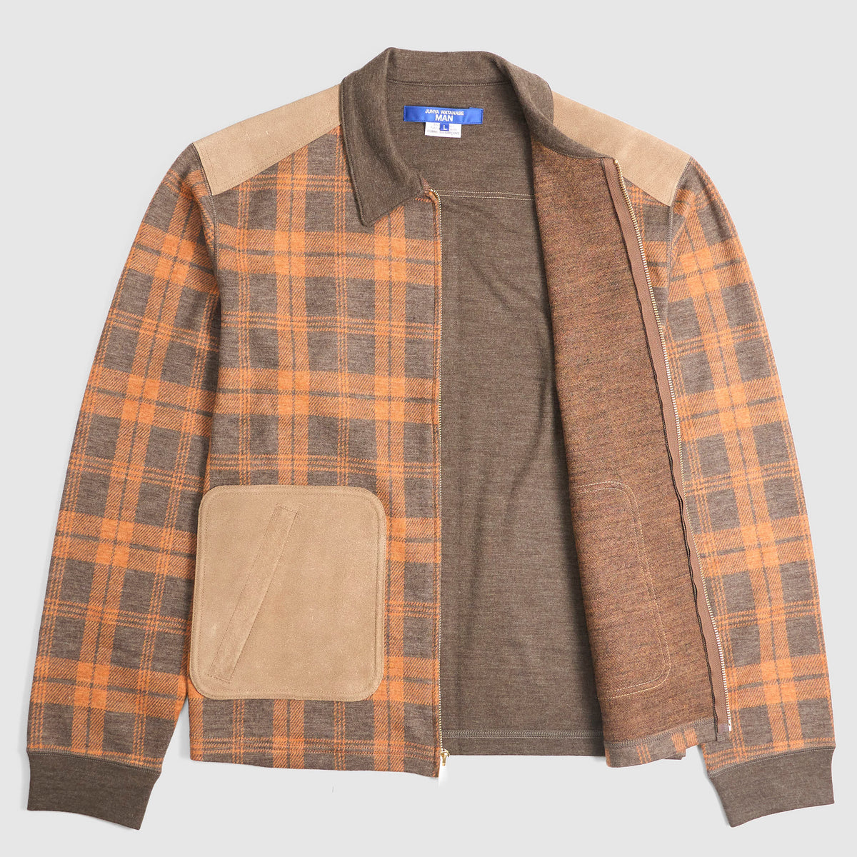 Junya Watanabe MAN Plaid Overshirt Jacket
