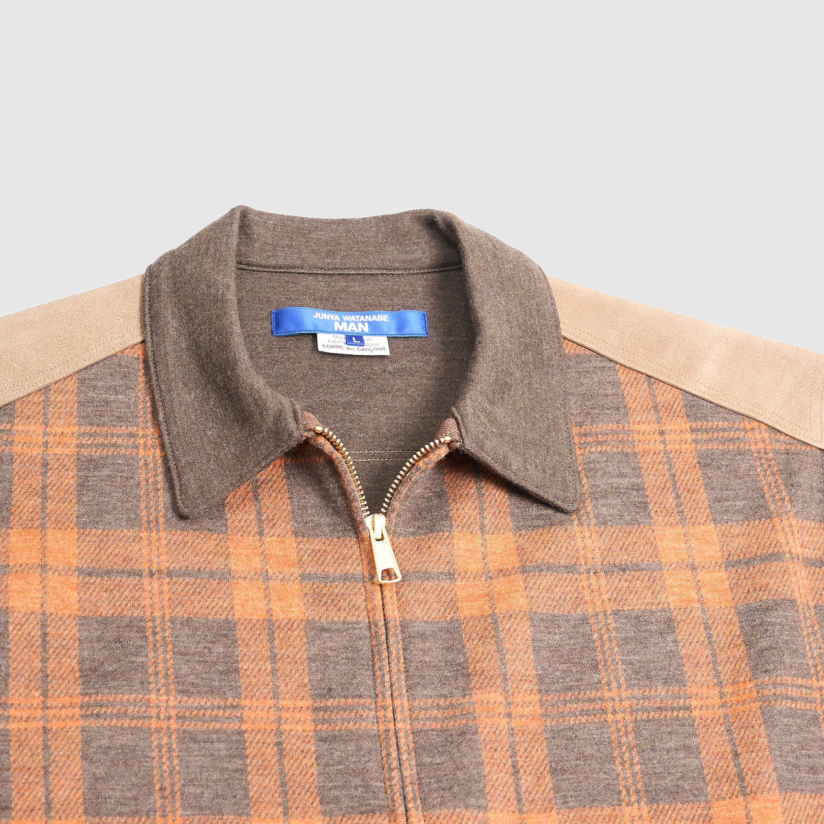 Junya Watanabe MAN Plaid Overshirt Jacket