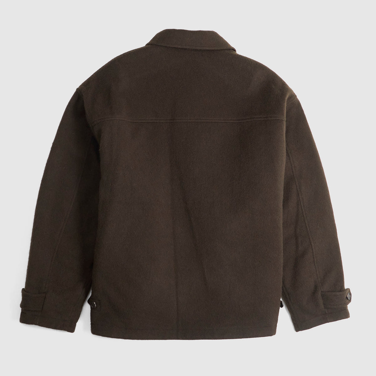 Comme Des Garçons Homme Quilted Reversible Zip Wool Jacket
