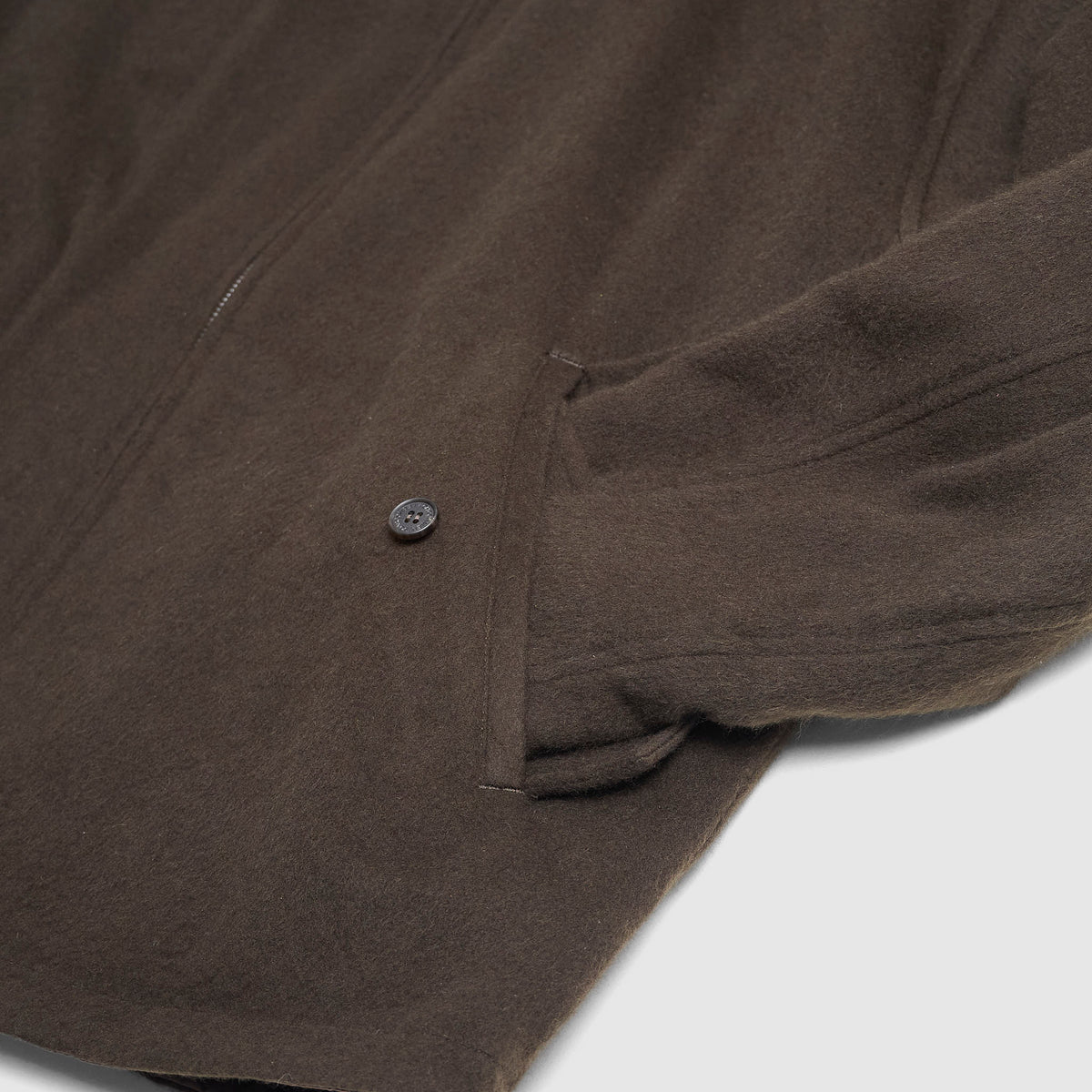 Comme Des Garçons Homme Quilted Reversible Zip Wool Jacket