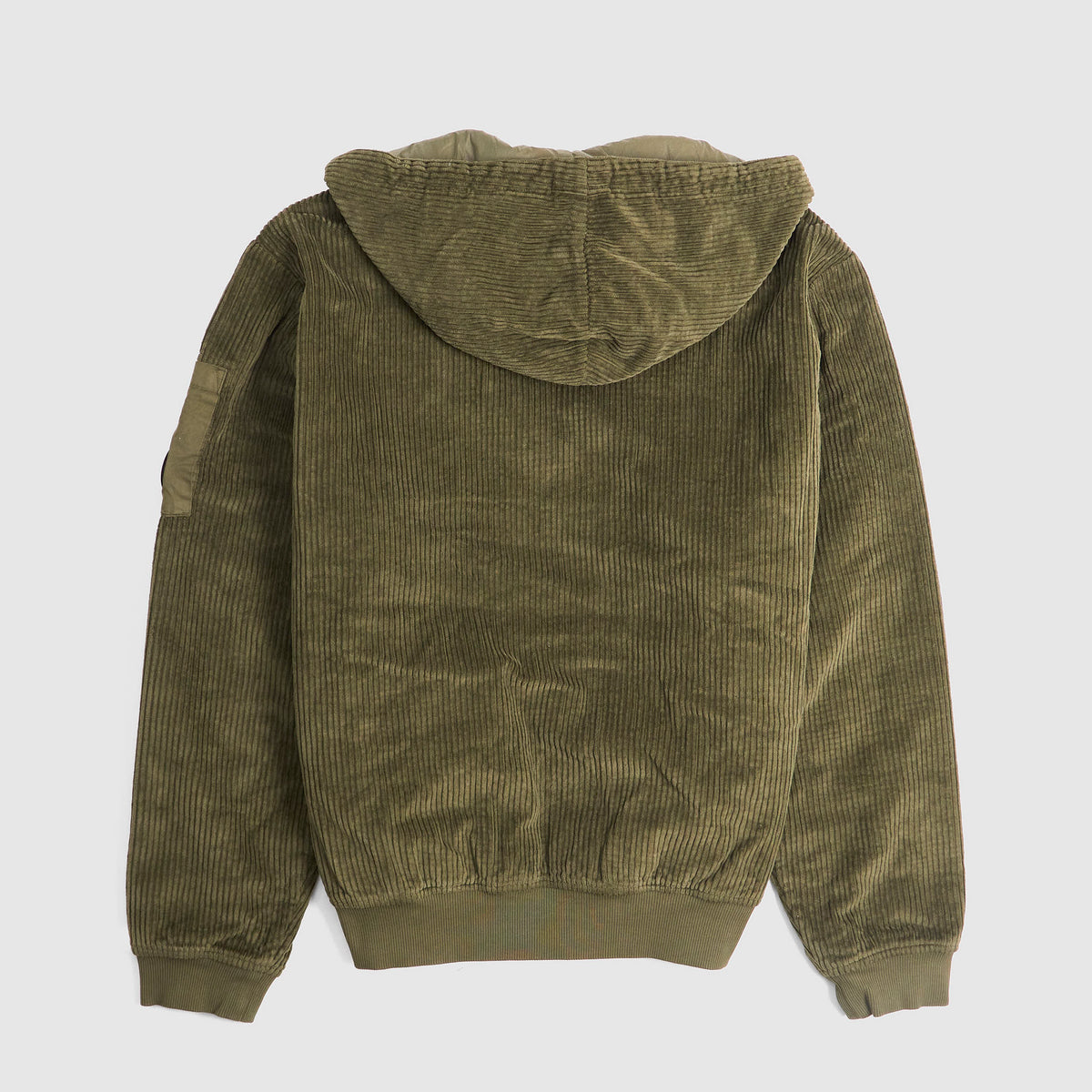 C.P. Company Lined Corduroy Hooded Zip Jacket