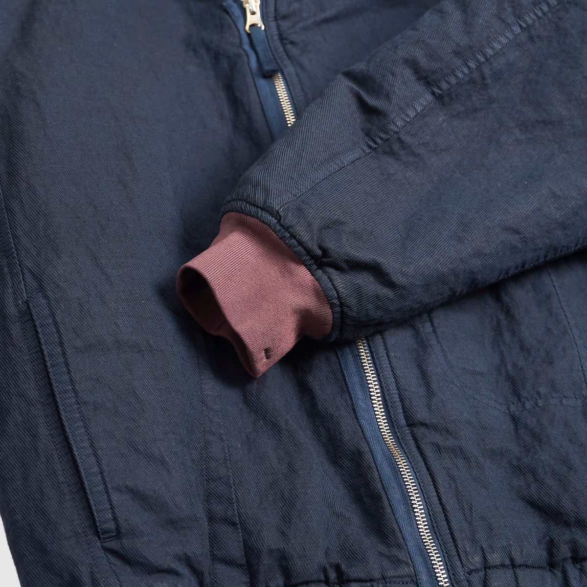 Stone Island Diagonal Cotton Wool Short Parka