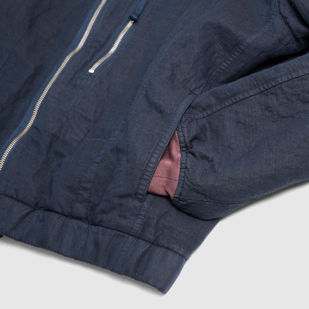 Stone Island Diagonal Cotton Wool Short Parka