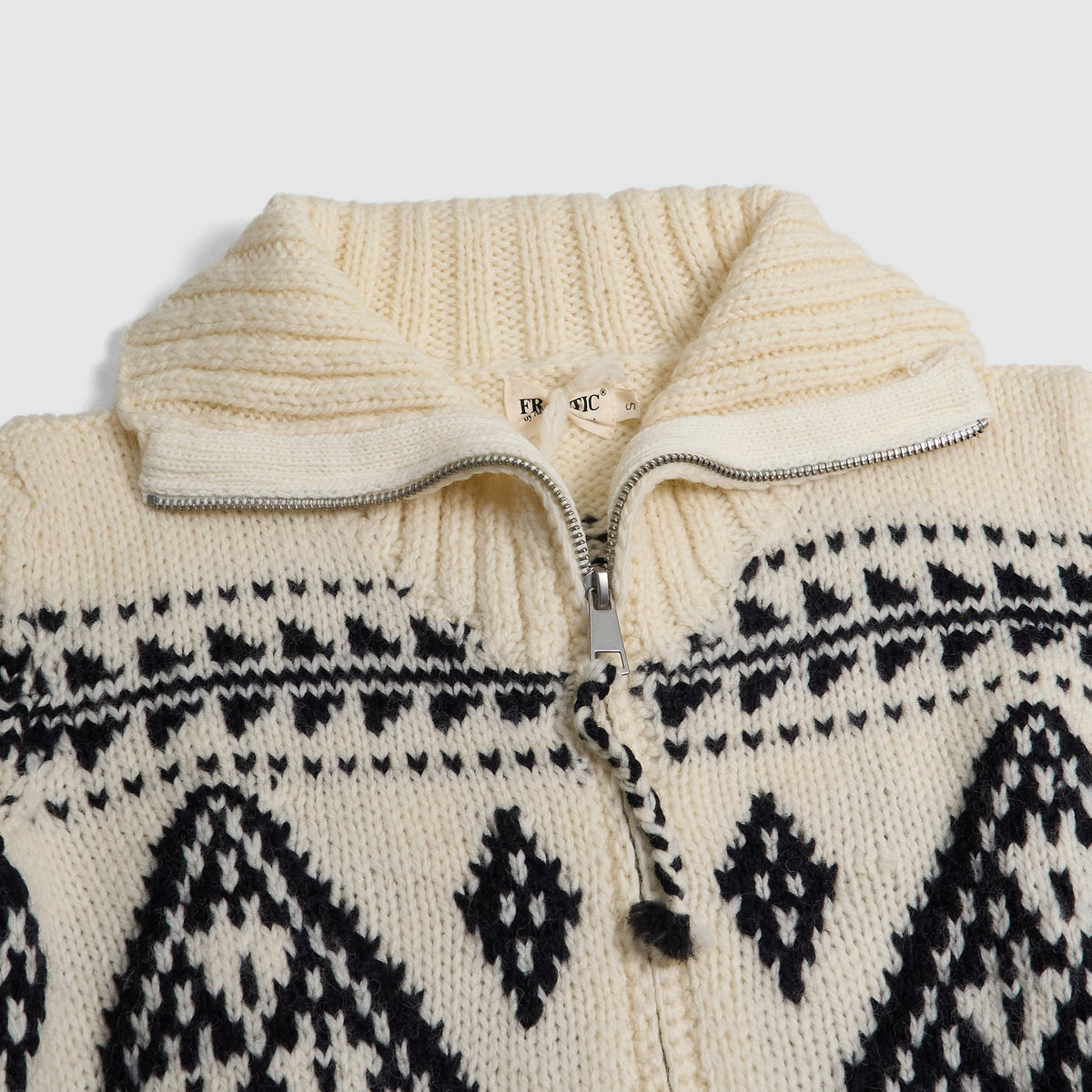 Frantic Nordic Inspired Hand-Knitted Sweater