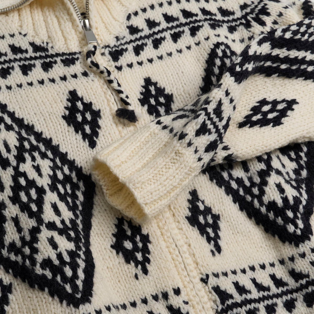 Frantic Nordic Inspired Hand-Knitted Sweater