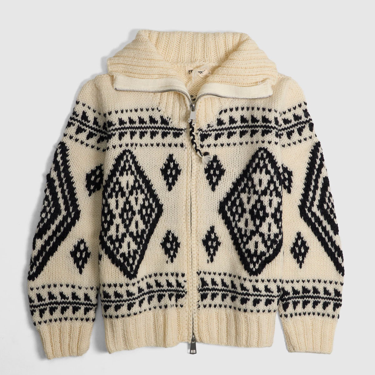 Frantic Nordic Inspired Hand-Knitted Sweater