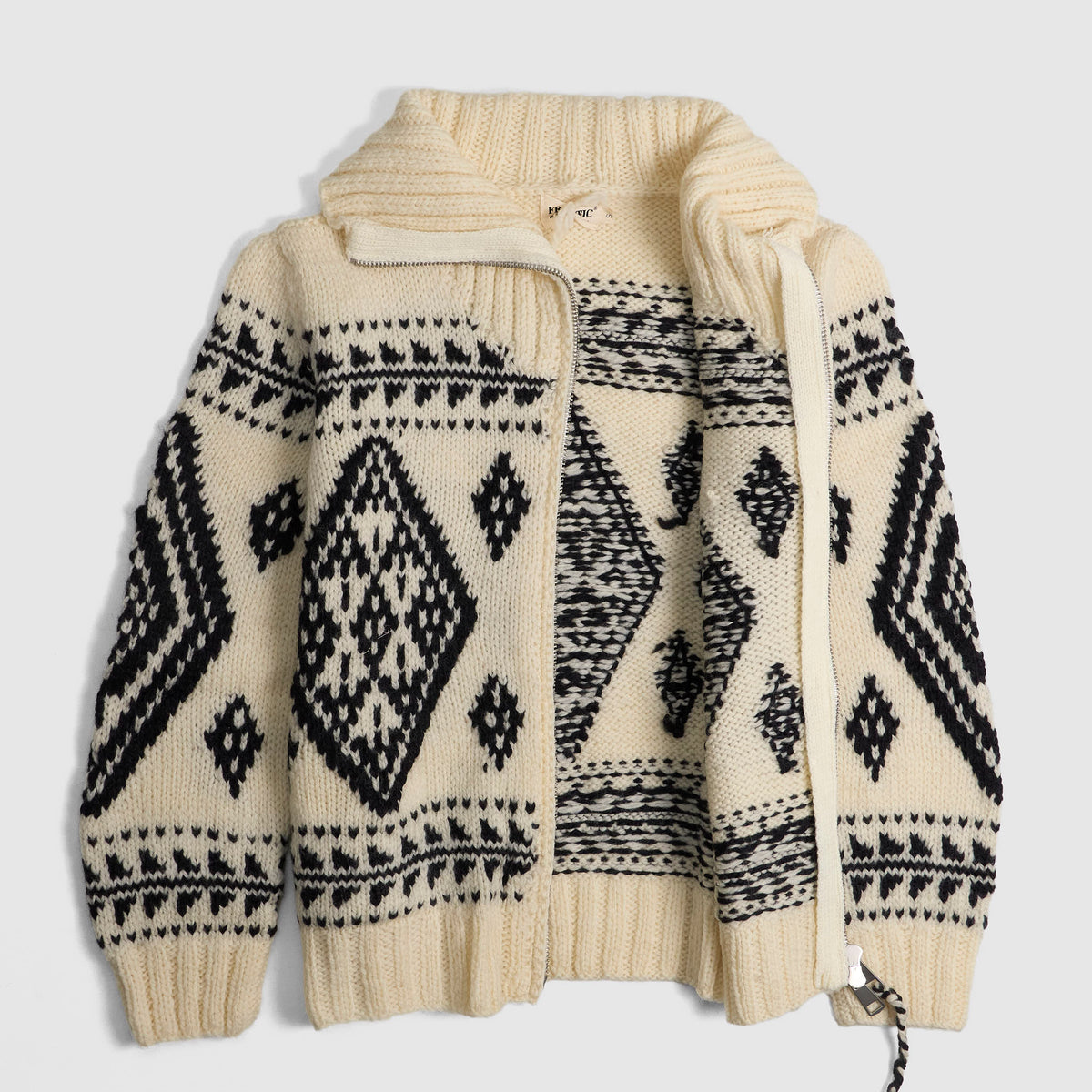 Frantic Nordic Inspired Hand-Knitted Sweater