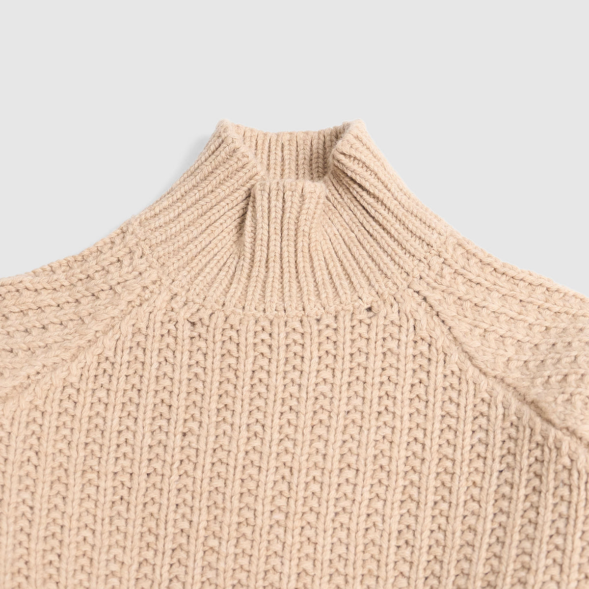Circolo Ladies Mock Neck Knit Pullover
