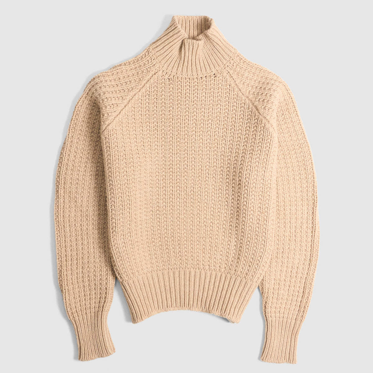 Circolo Ladies Mock Neck Knit Pullover