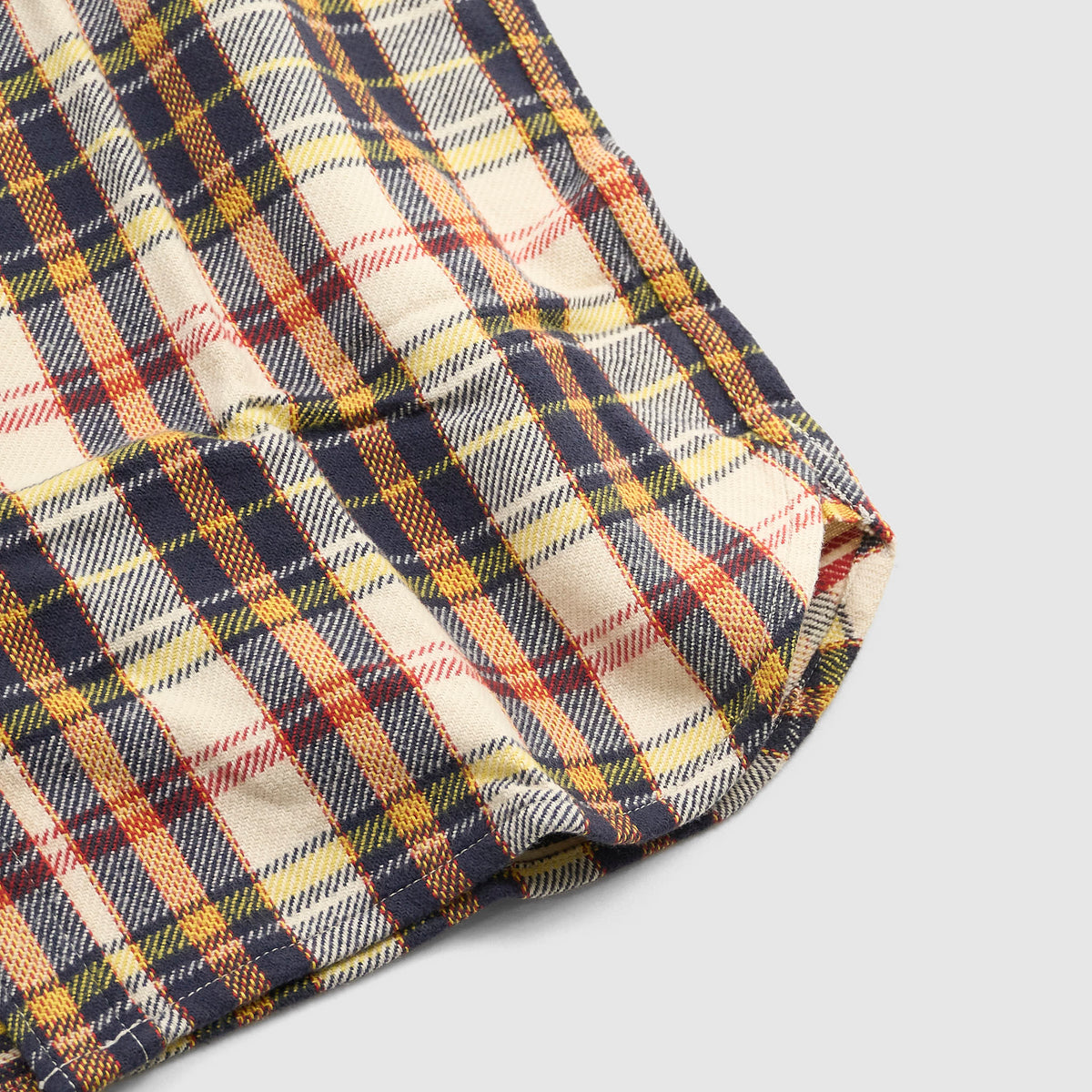 The Flat Head Flannel Plaid Work Shirt