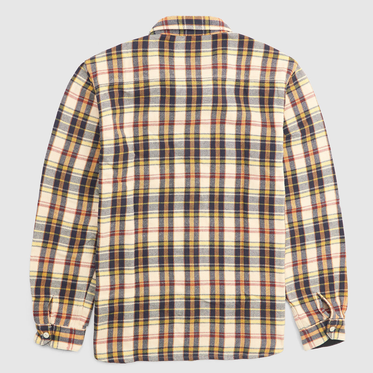 The Flat Head Flannel Plaid Work Shirt