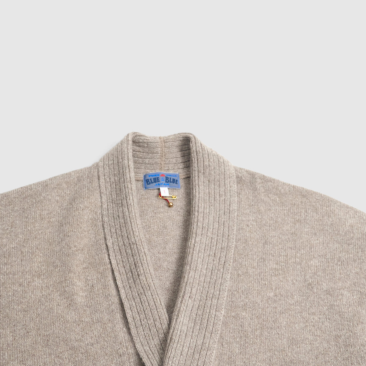 Blue Blue Japan Ladies Cardigan Yak Cashmere