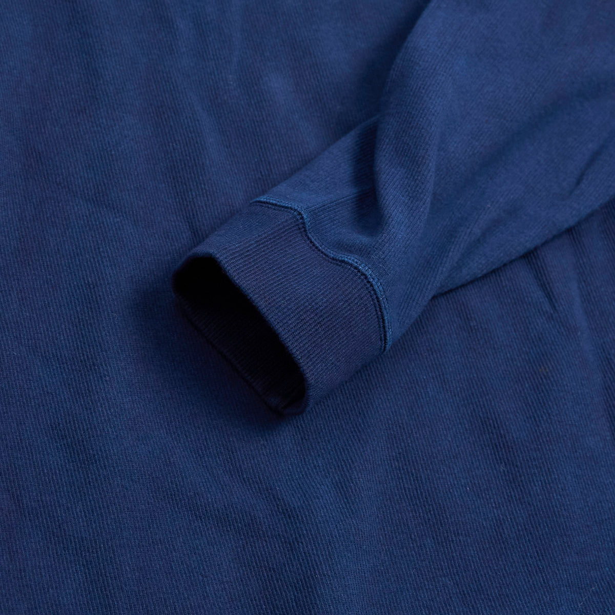 Blue Blue Japan Hand Dyed Long Sleeve Slub Tee Unisex