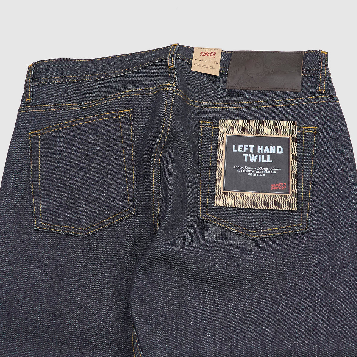 Naked & Famous 5P Denim Weird Guy Left Hand Twill