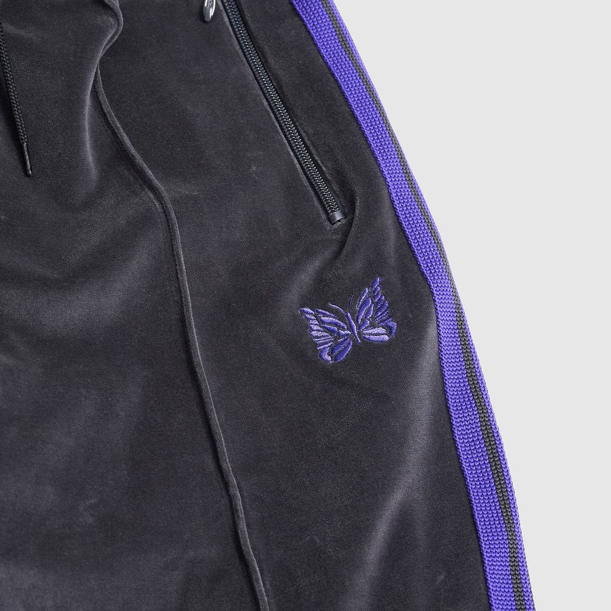 Needles Boot-Cut Velour Track Pant