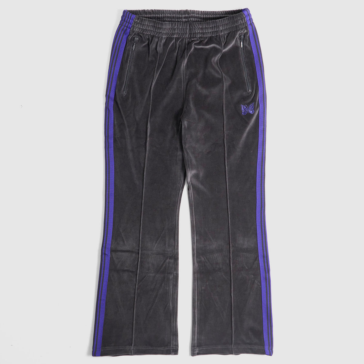 Needles Boot-Cut Velour Track Pant