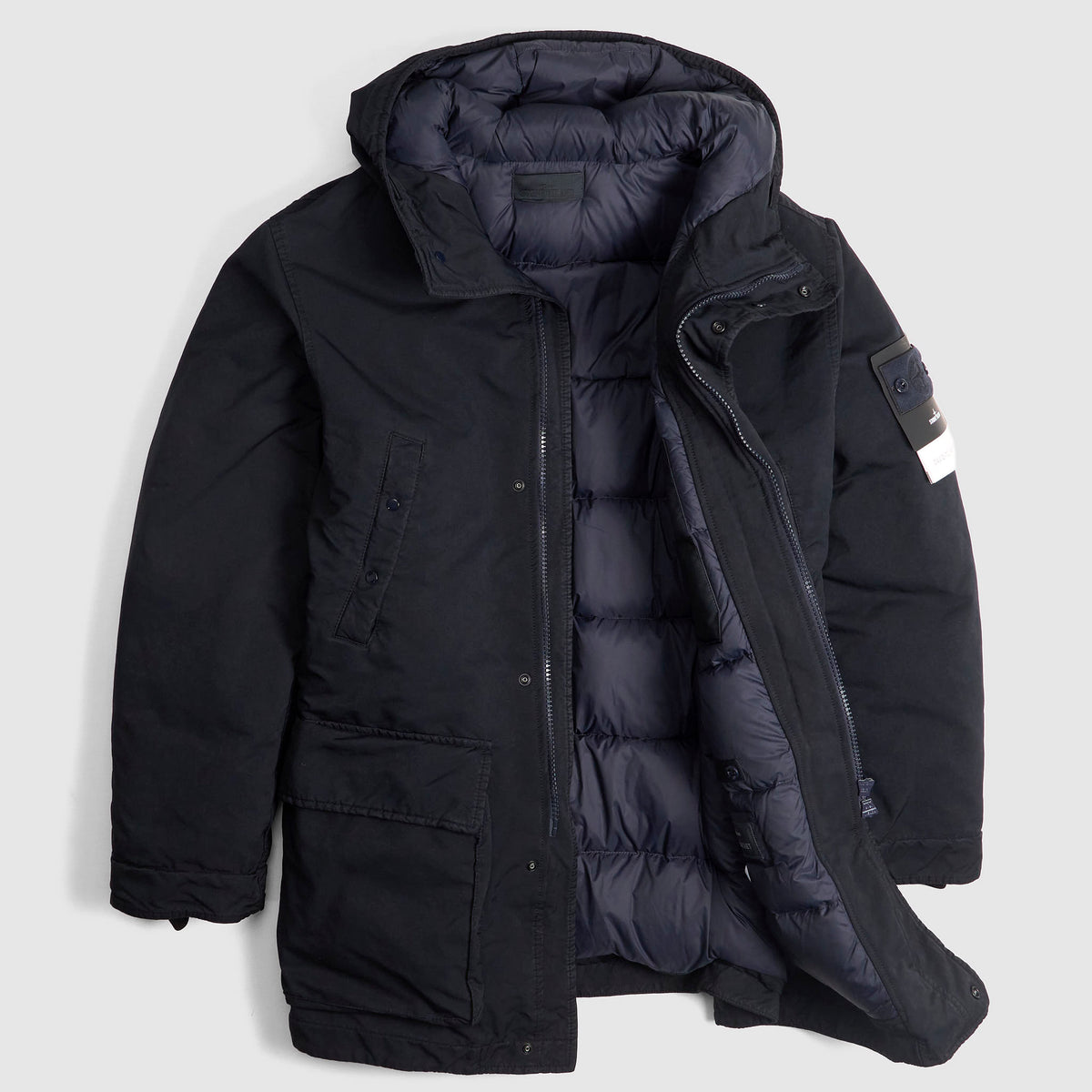Stone Island David-TC Ghost Piece Short Parka