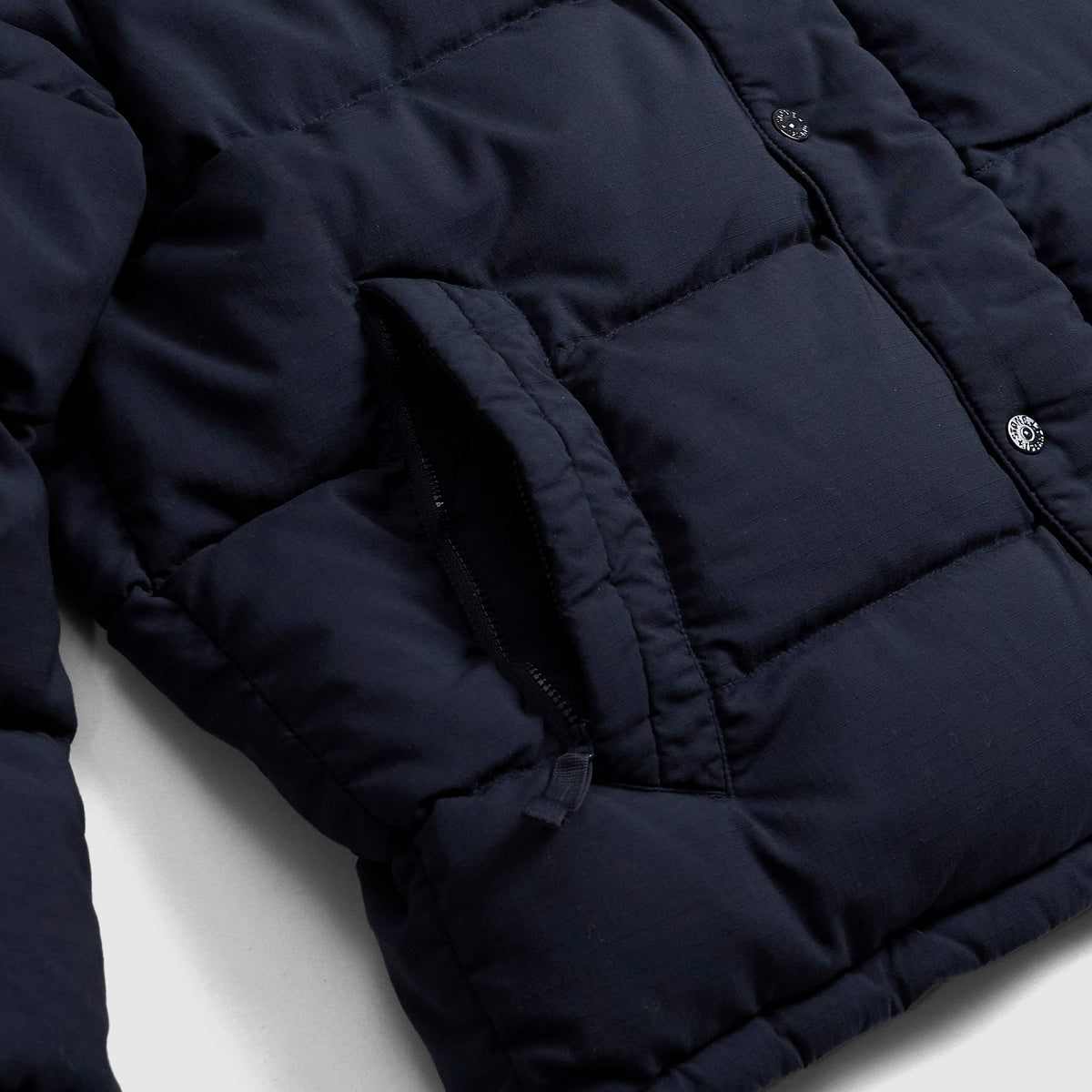 Stone Island Ghost Piece Wool Rip Stop Down Jacket