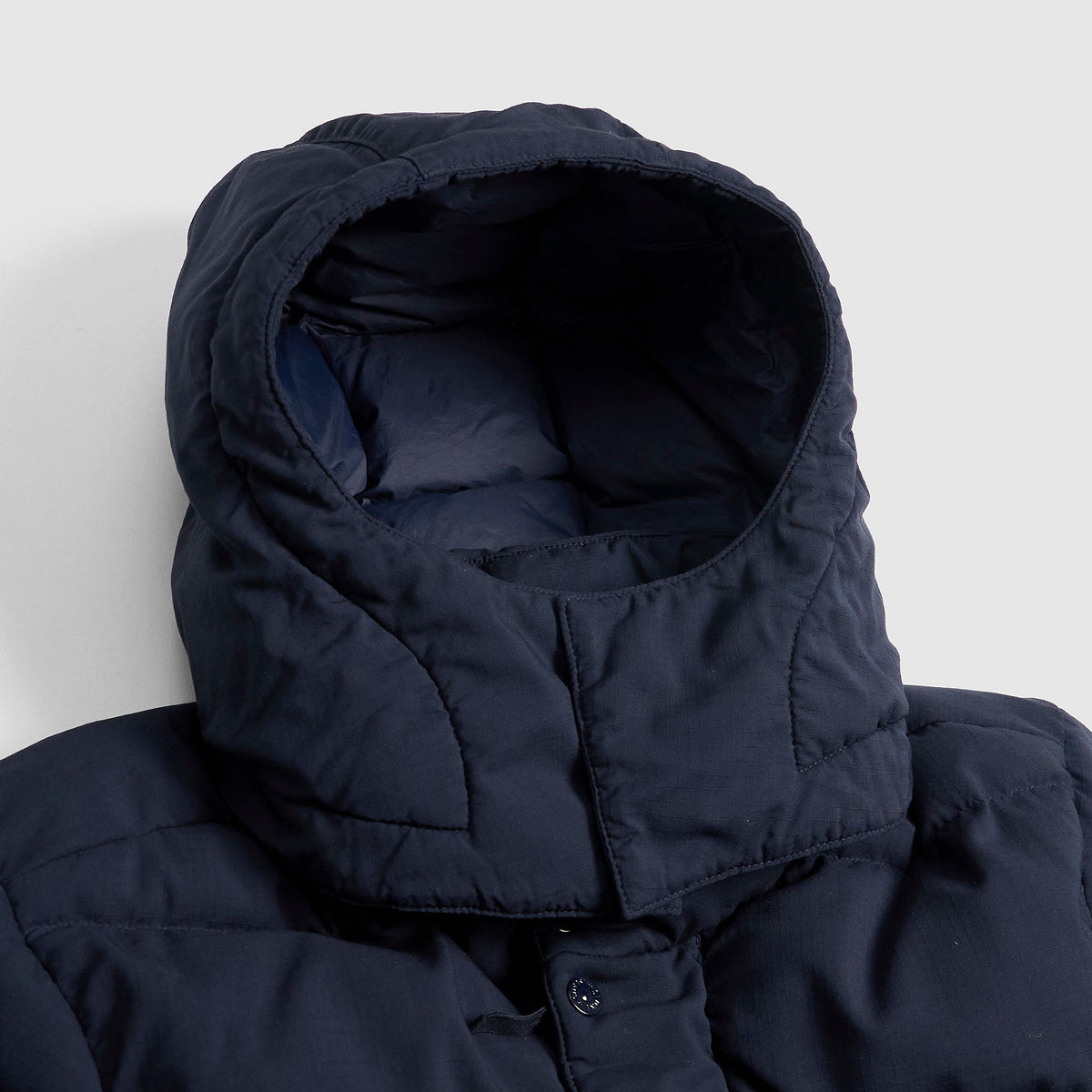 Stone Island Ghost Piece Wool Rip Stop Down Jacket