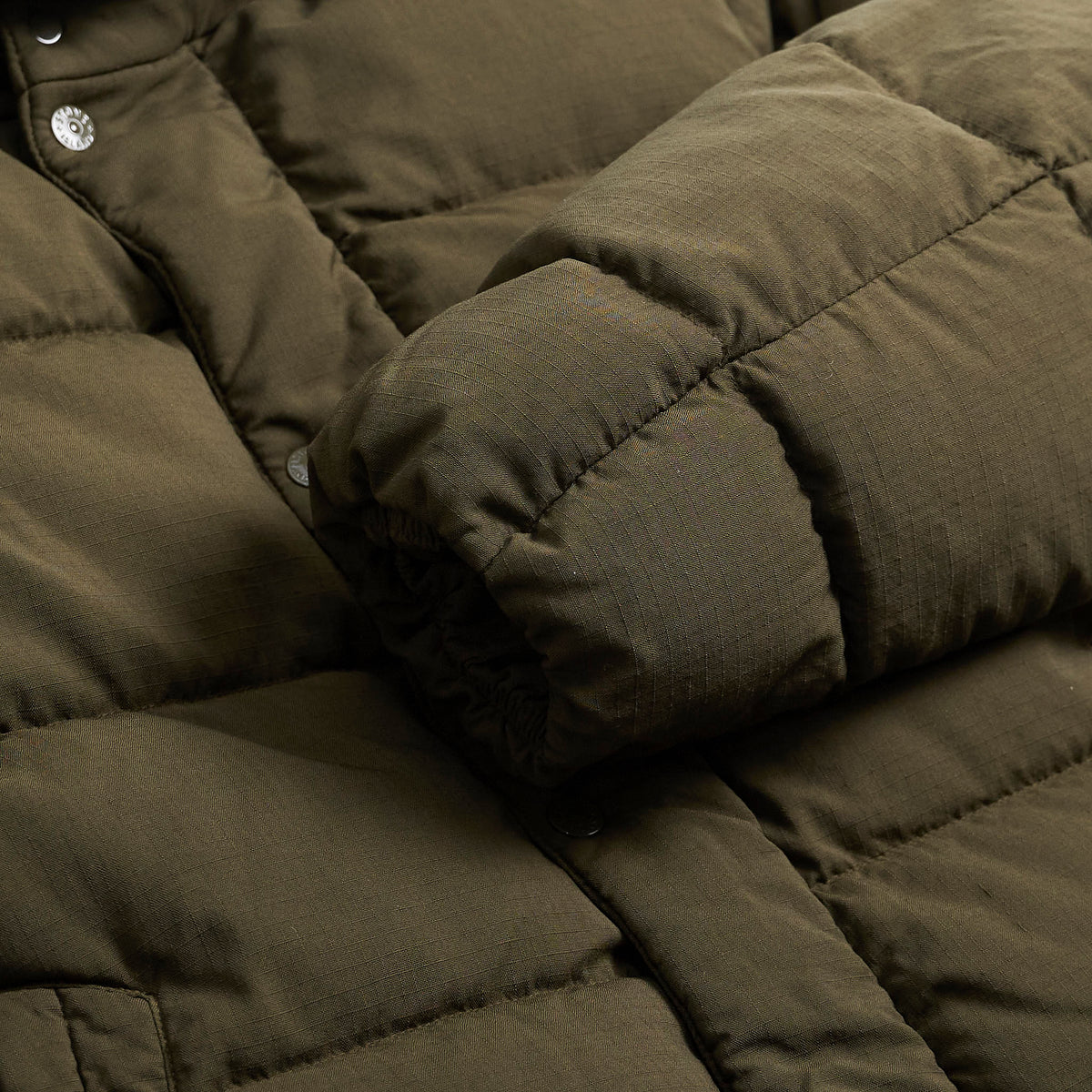 Stone Island Ghost Piece Wool Rip Stop Down Jacket