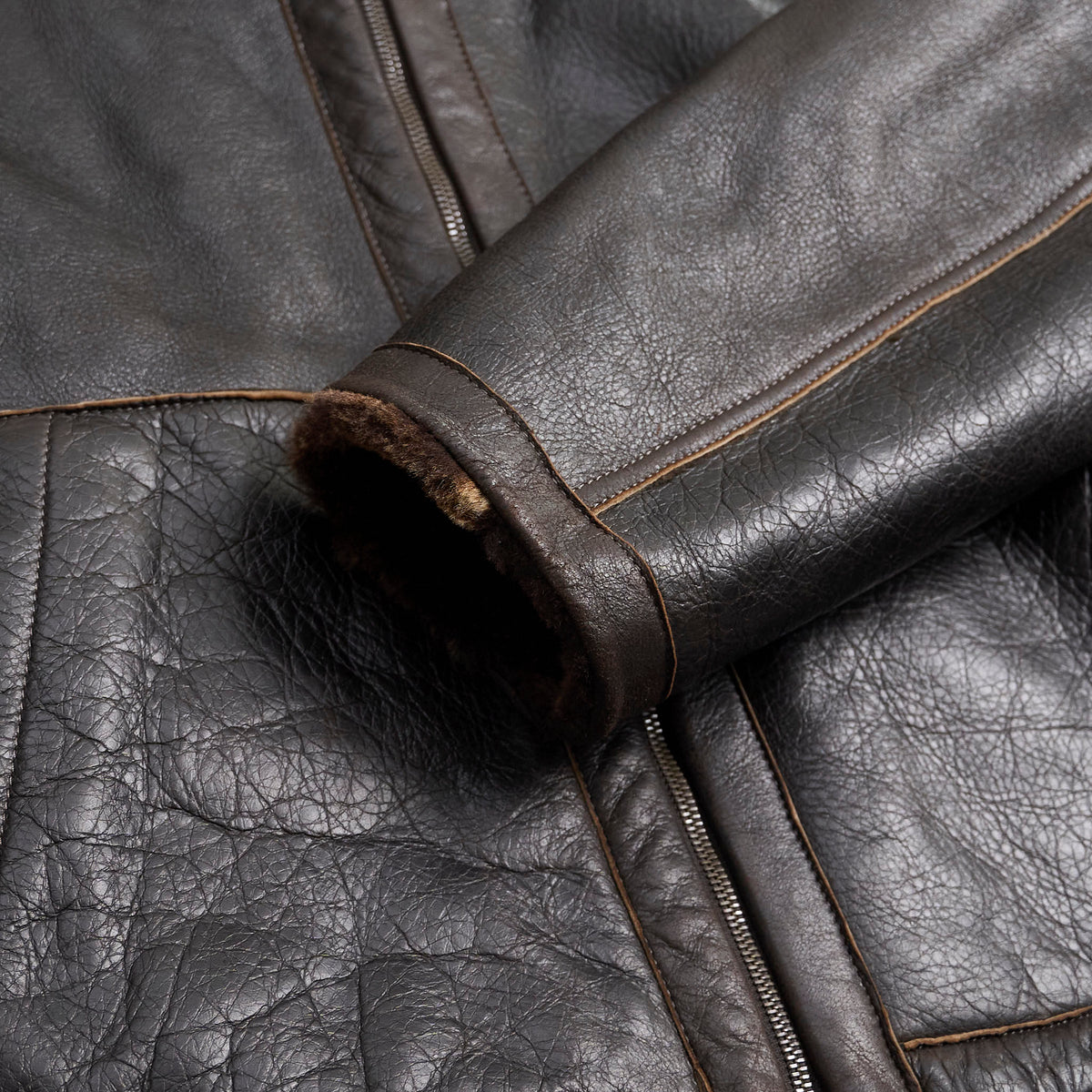 Salvatore Santoro Hooded Lambskin Reversible Shearling Jacket