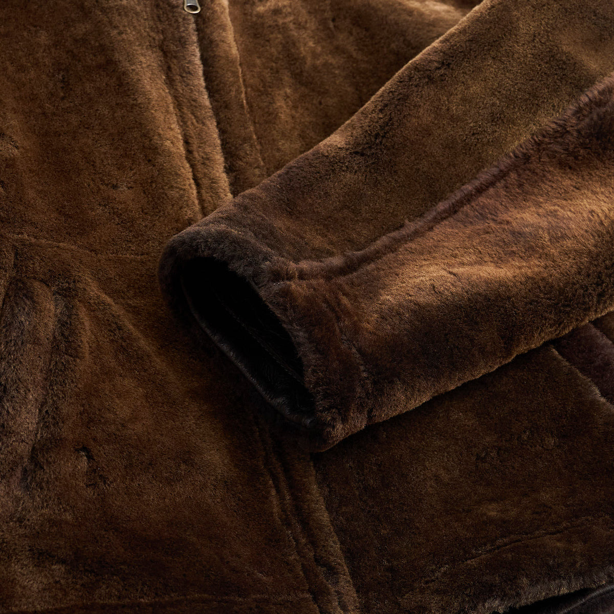 Salvatore Santoro Hooded Lambskin Reversible Shearling Jacket