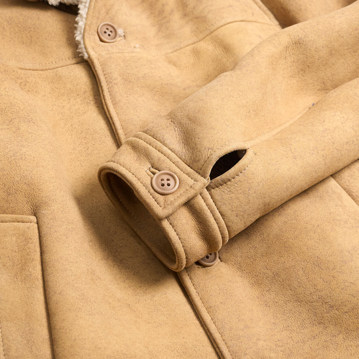 Salvatore Santoro Antique Western Shearling Jacket