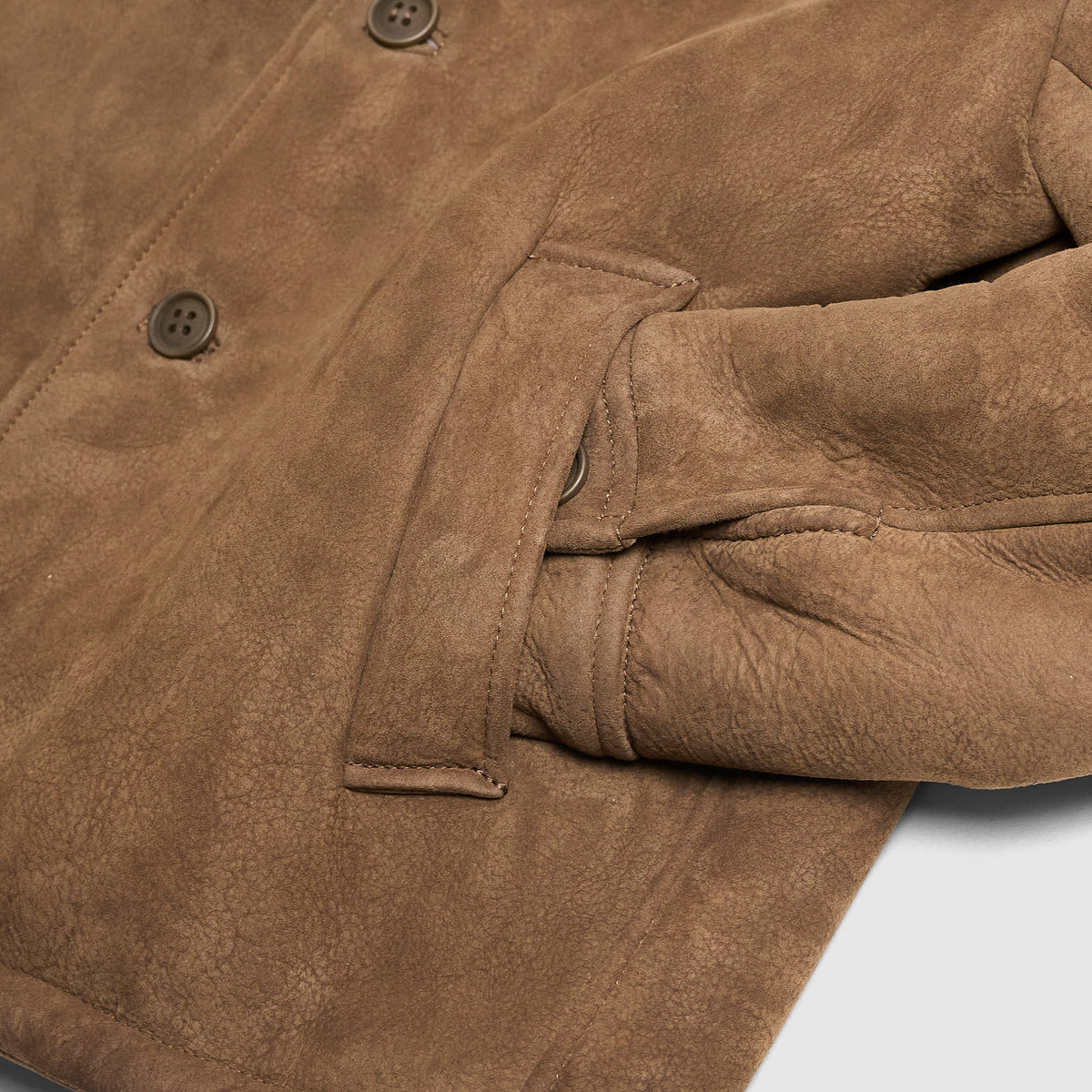 Salvatore Santoro Antique Western Shearling Jacket