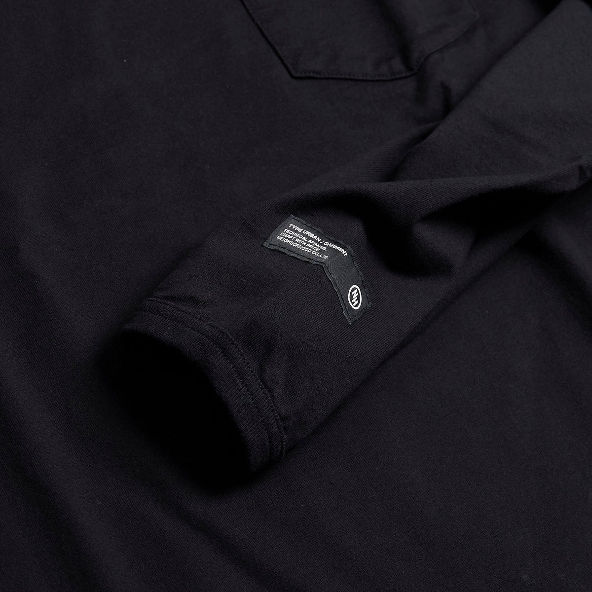 Neighborhood Longsleeve Medium Weight Crew Neck Pocket T-Shirt