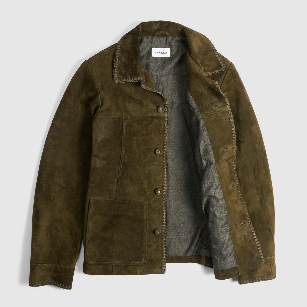 Tanaka NY TYO Ladies Suede Blazer Jacket