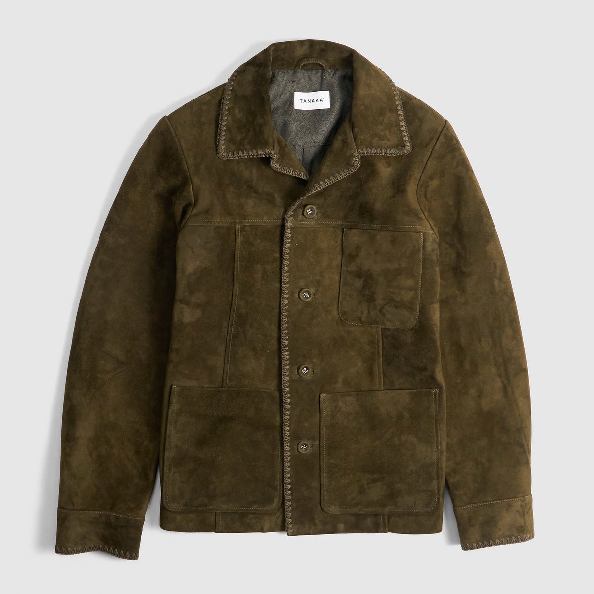 Tanaka NY TYO Ladies Suede Blazer Jacket