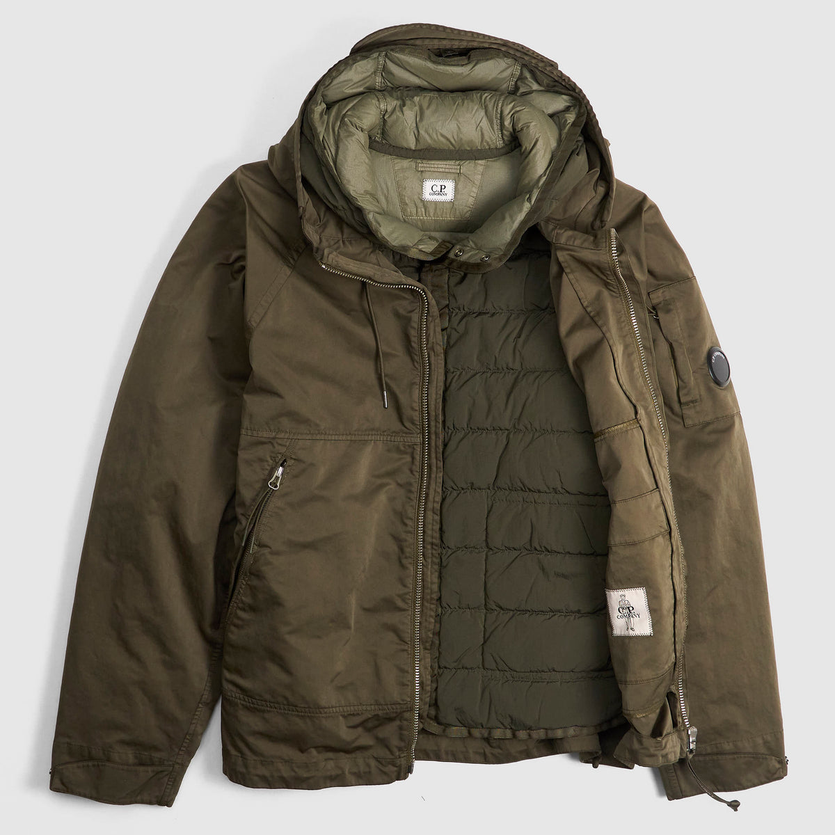 C.P. Company Micro Kei Short Parka 2in one