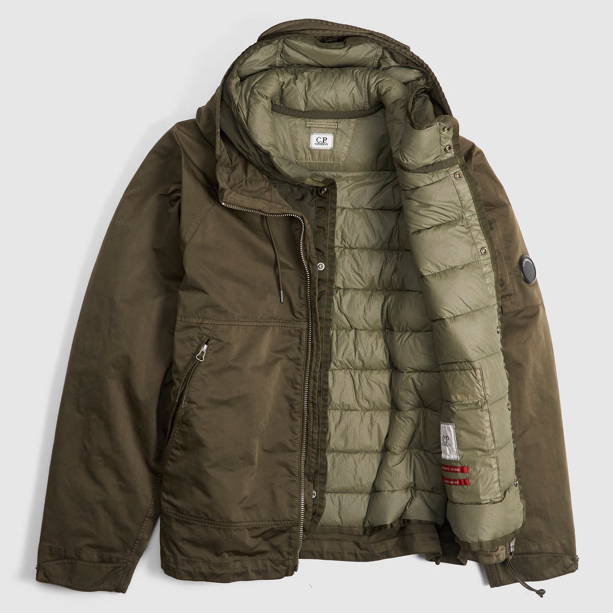 C.P. Company Micro Kei Short Parka 2in one