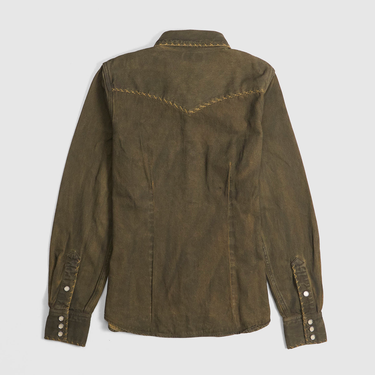 RRL Ladies Woven Denim Overshirt Jacket