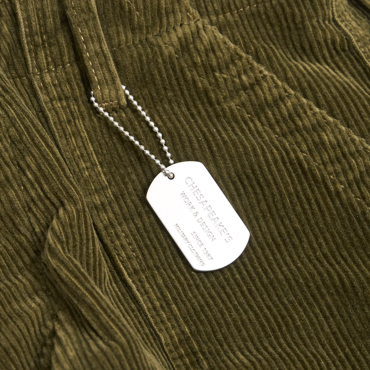 Chesapeake's Corduroy Wide Wale Fatigue Pant
