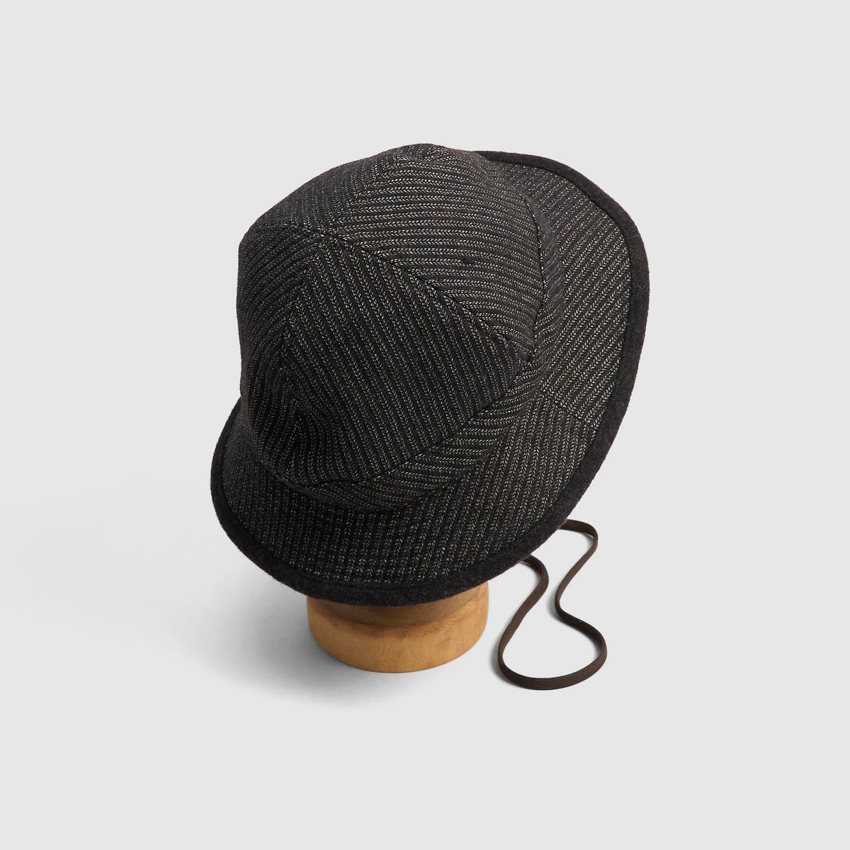 Câbleami Recycled Wool Browns Beach Bucket Hat
