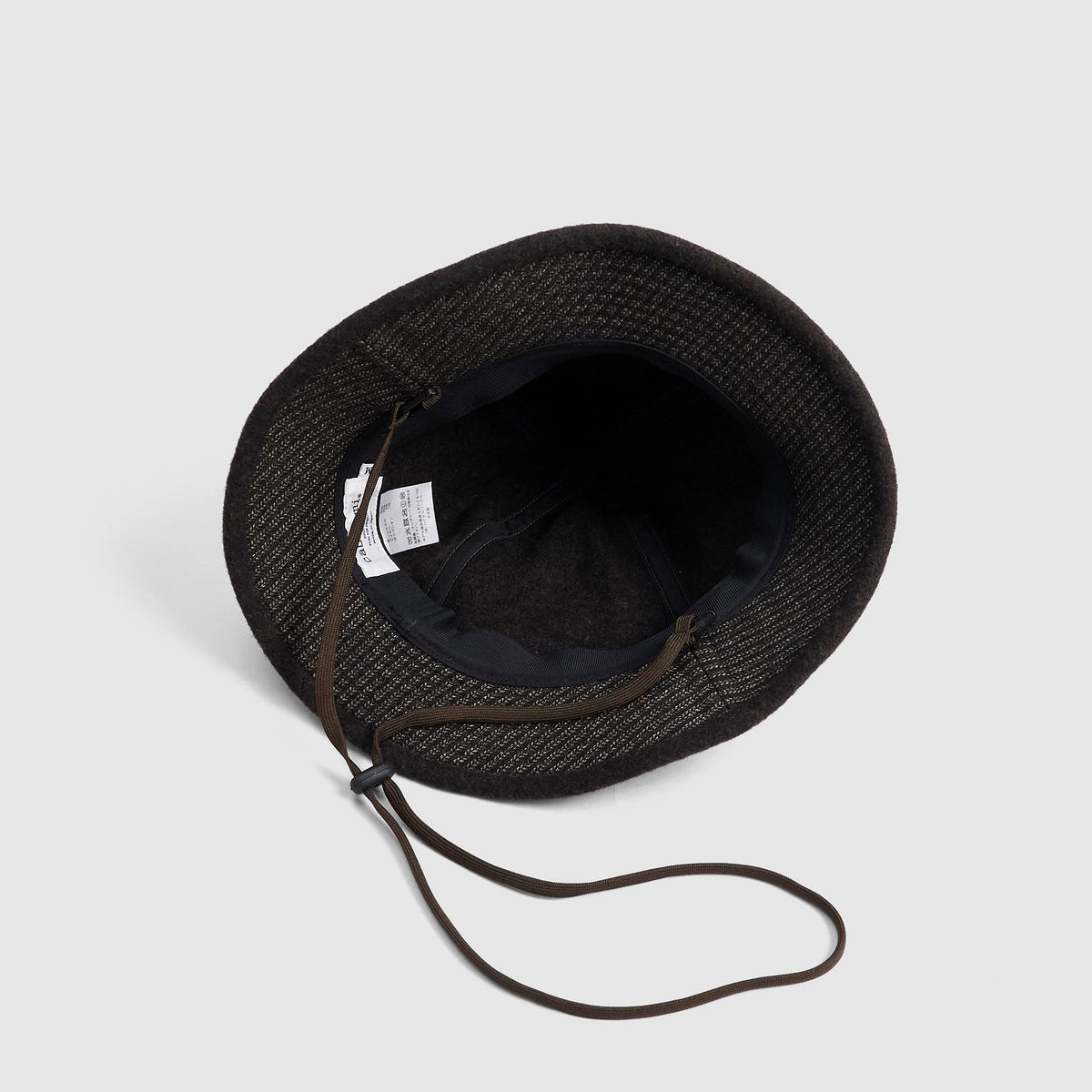 Câbleami Recycled Wool Browns Beach Bucket Hat