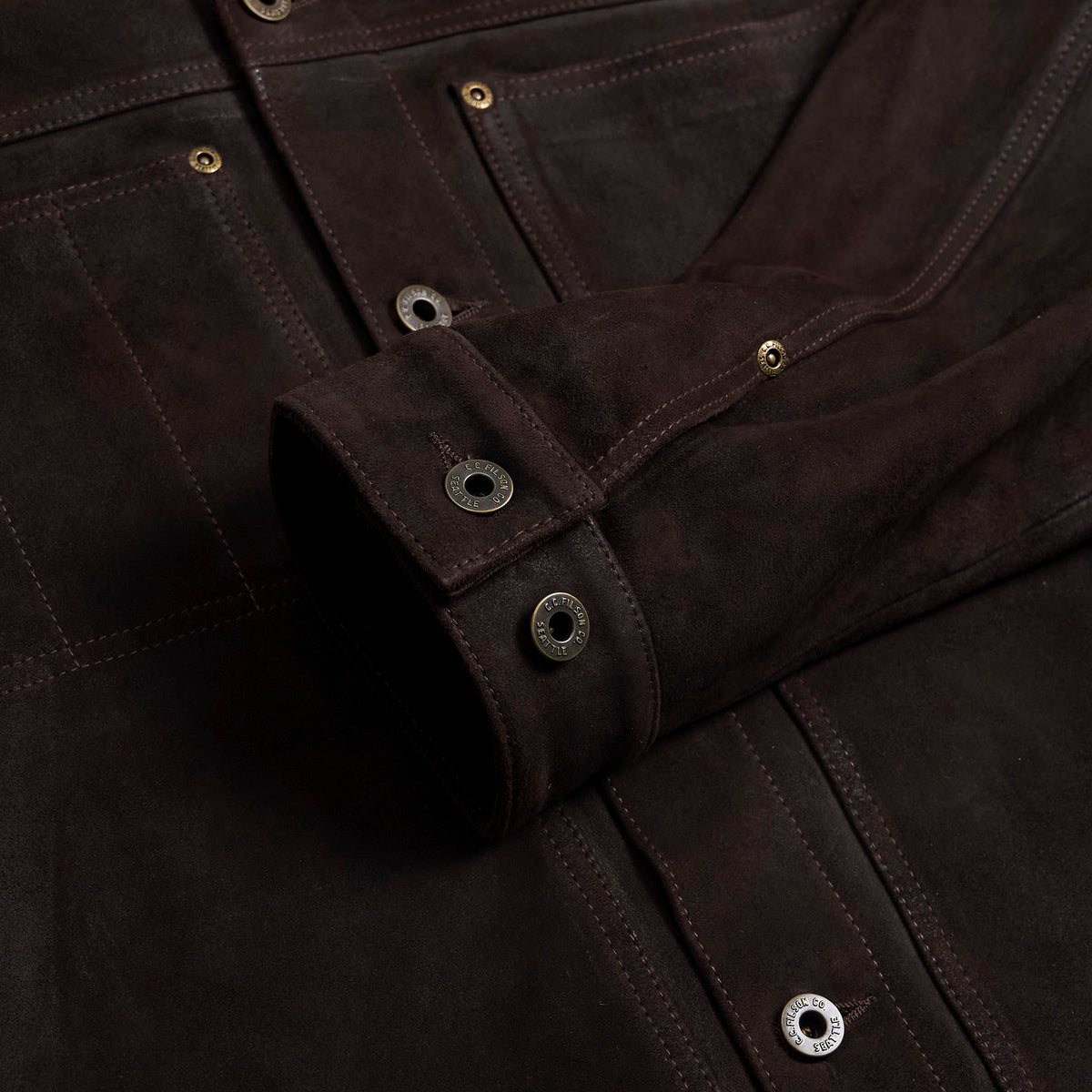 Filson Waxed Leather Cruiser Jacket