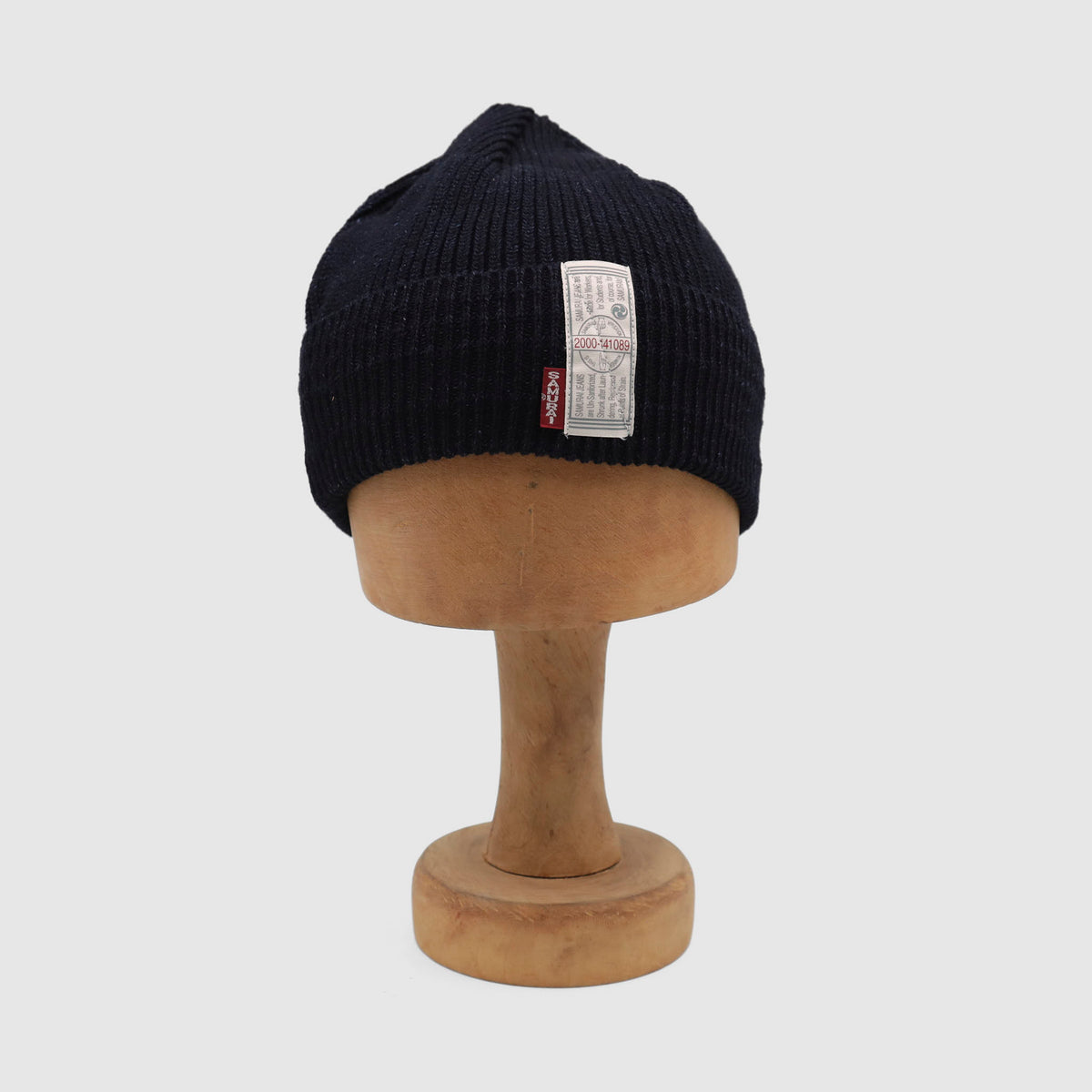 Samurai Indigo Cotton Beanie