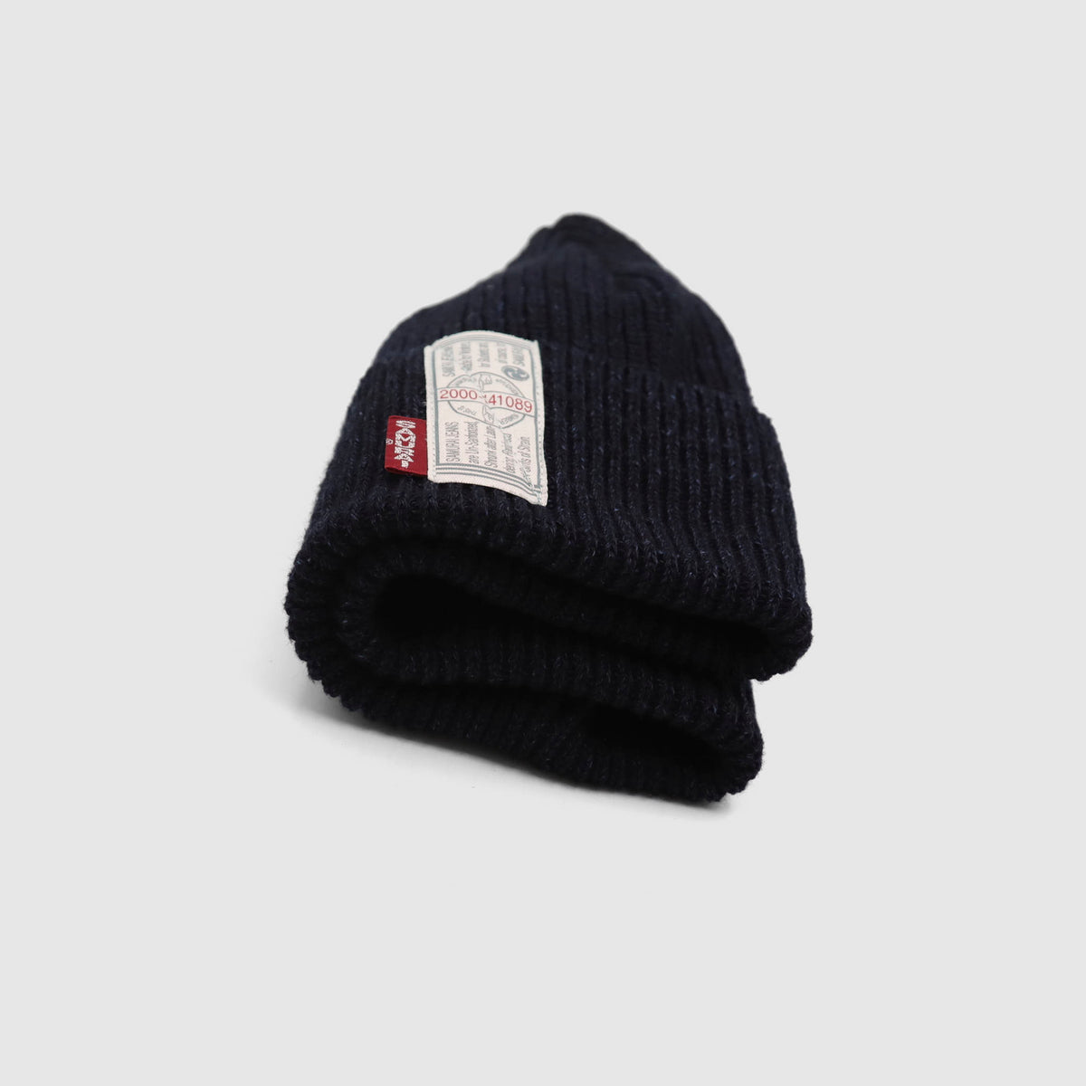 Samurai Indigo Cotton Beanie