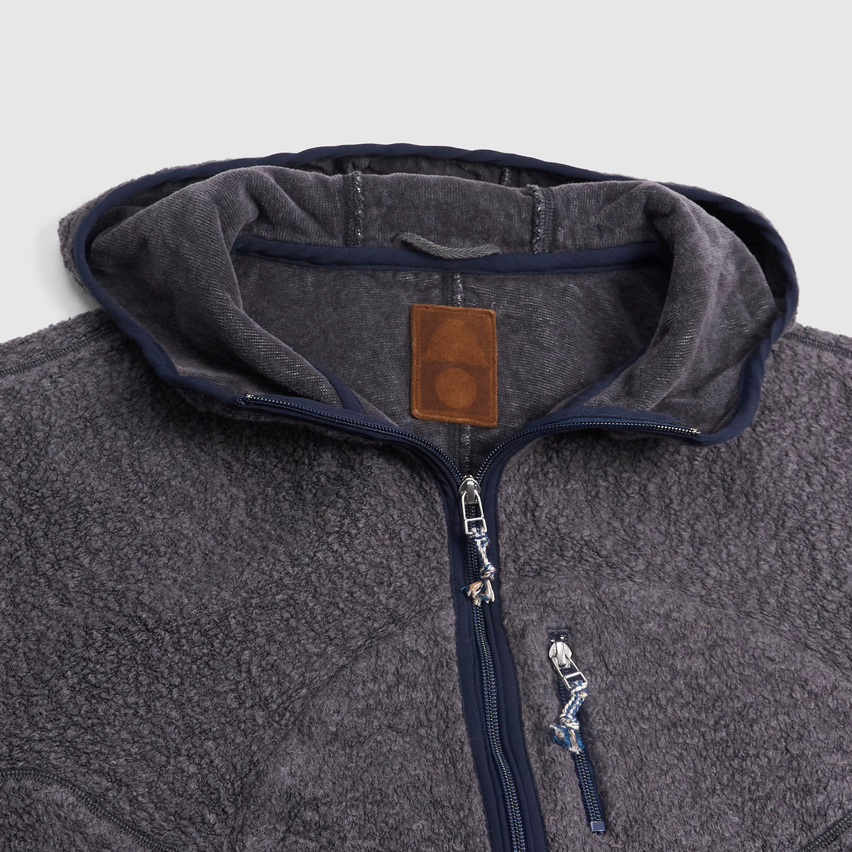 Cottle Organic Cotton Yak Wool Sunset Pile Fleece Hoodie