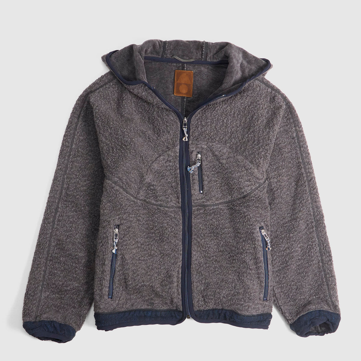 Cottle Organic Cotton Yak Wool Sunset Pile Fleece Hoodie