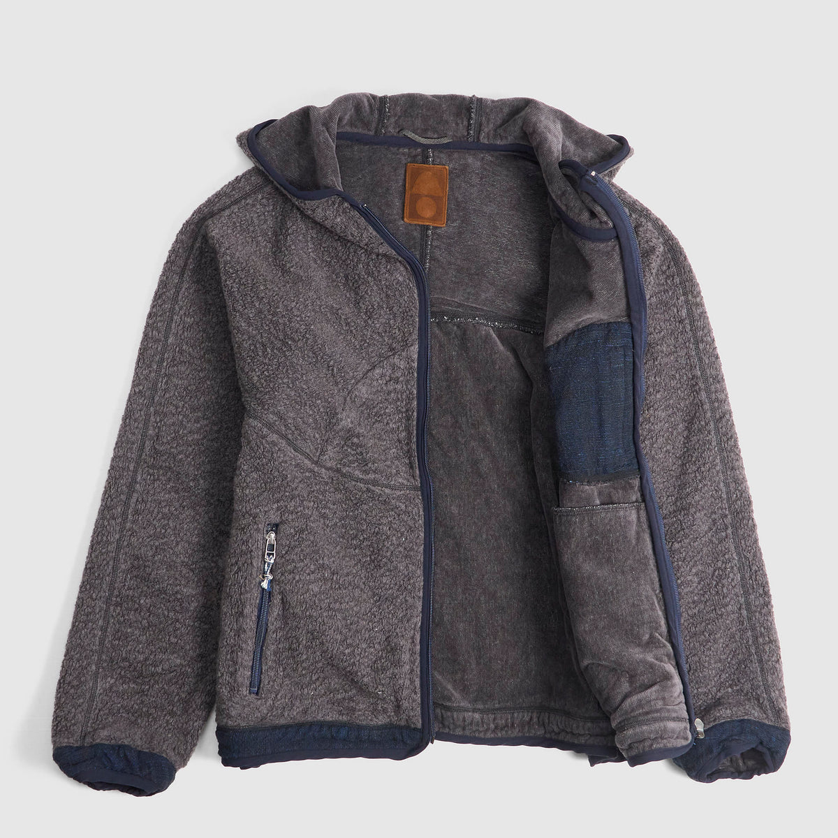 Cottle Organic Cotton Yak Wool Sunset Pile Fleece Hoodie