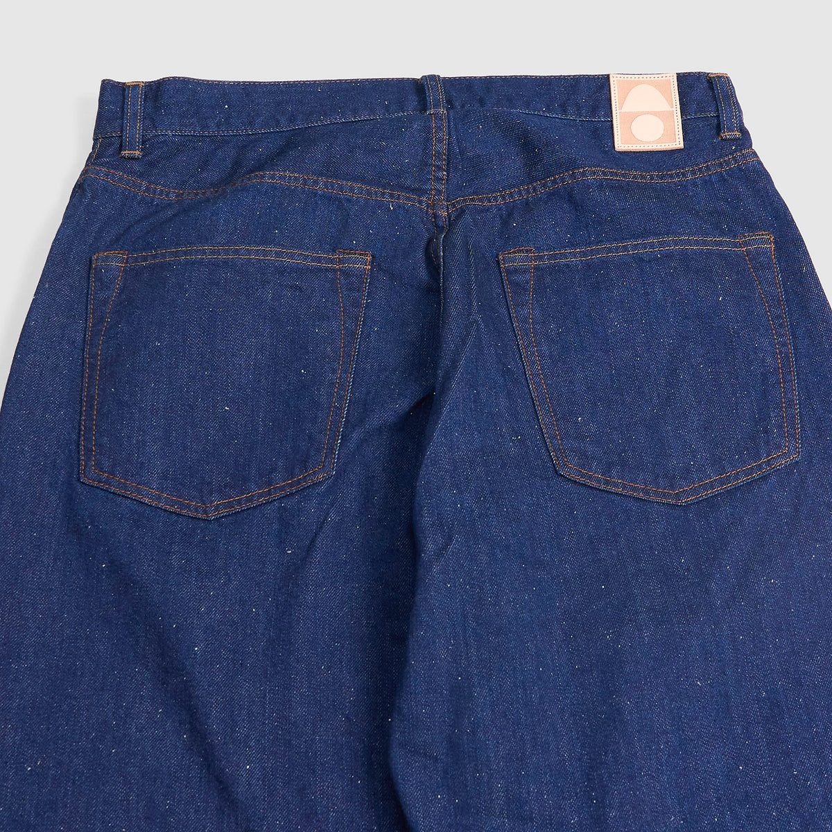 Cottle C.T.L. Cotton-Linen Bengara Wide Denim Jeans