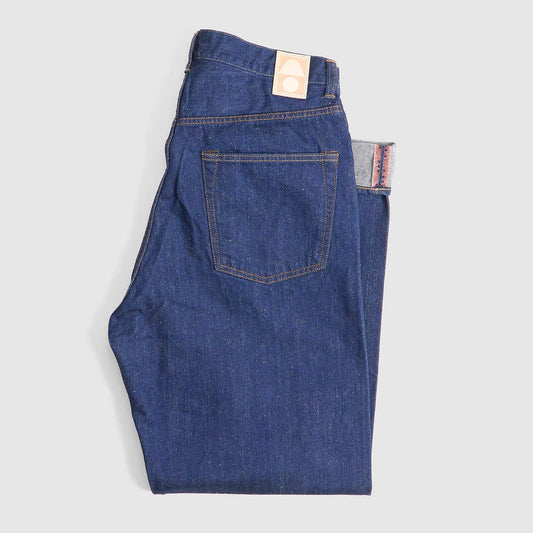 Cottle C.T.L. Cotton-Linen Bengara Wide Denim Jeans