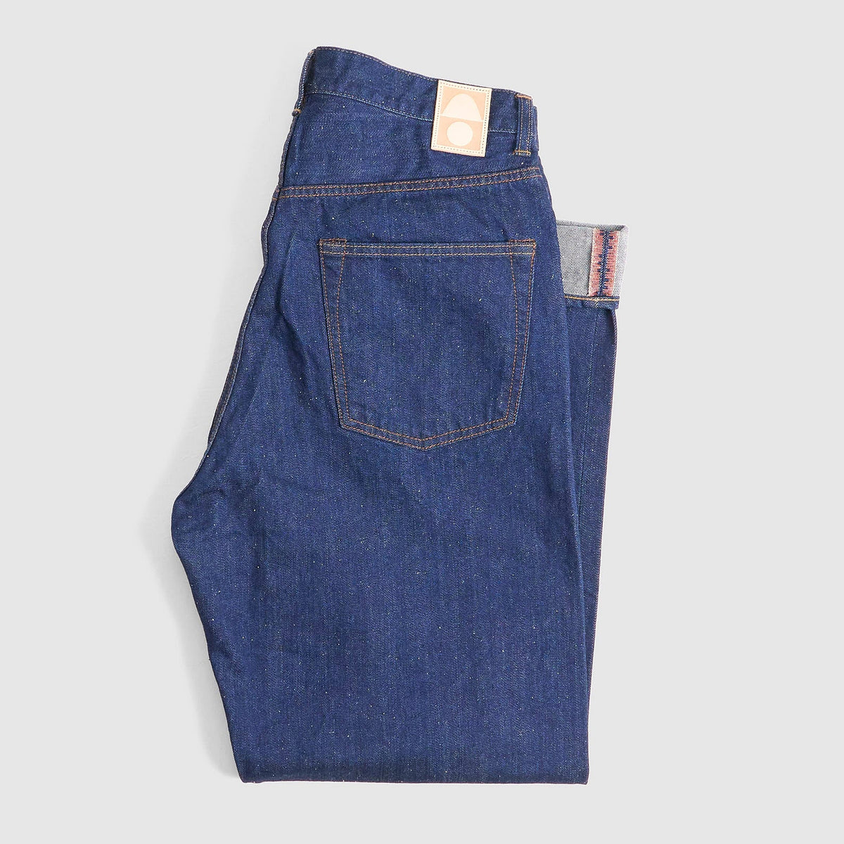 Cottle C.T.L. Cotton-Linen Bengara Wide Denim Jeans